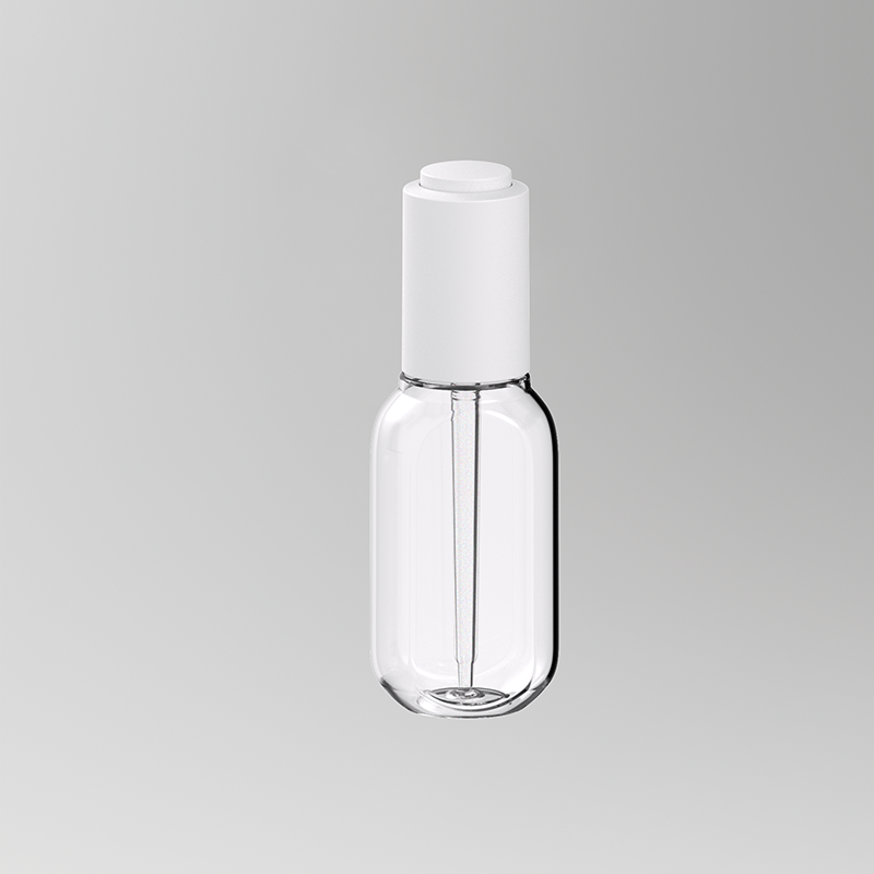 50 mL PET Liquid Bottle plastic packaging format