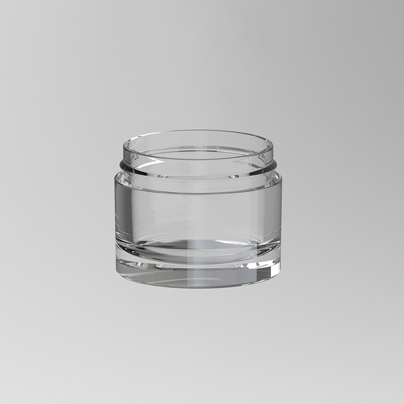 25 mL plastic Cream Jar product view 3